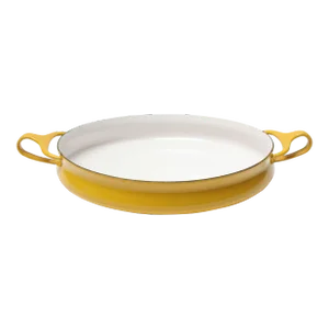 Mid-Century Modern Jens Quistgaard for Dansk Yellow "Kobenstyle" Paella Pan
