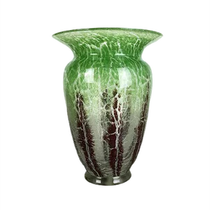 German Glass Vase by Karl Wiedmann for WMF, 1930s