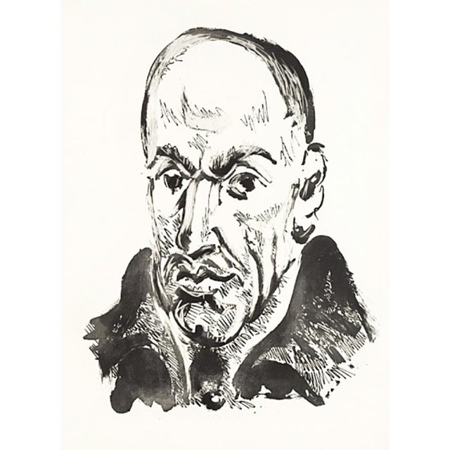 Picasso Heliogravure 1 Portrait After Velasquez 1985 Reproduction For Sale