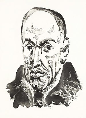 Picasso Heliogravure 1 Portrait After Velasquez 1985 Reproduction