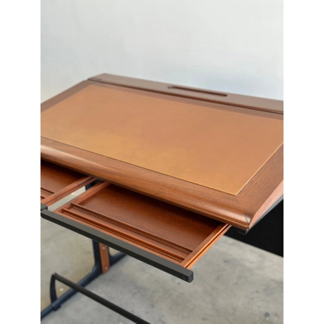 W48 D30 H45 Vintage standing desk in great condition item has been fully restored, and shows well with minor areas of...