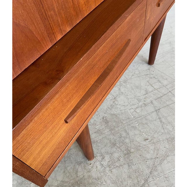 Mid-Century Danish Teak Bar Cabinet, 1960 For Sale - Image 14 of 18