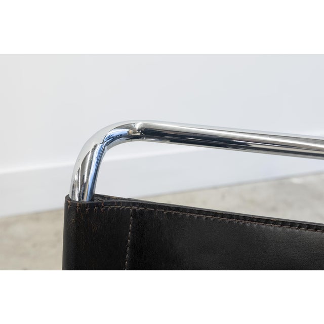 1960s Knoll Wassily Chairs by Marcel Breuer Made in Italy Set of 2 For Sale - Image 9 of 10