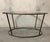 New Round Coffee Table With Metal Structure and Glass Top For Sale - Image 4 of 11