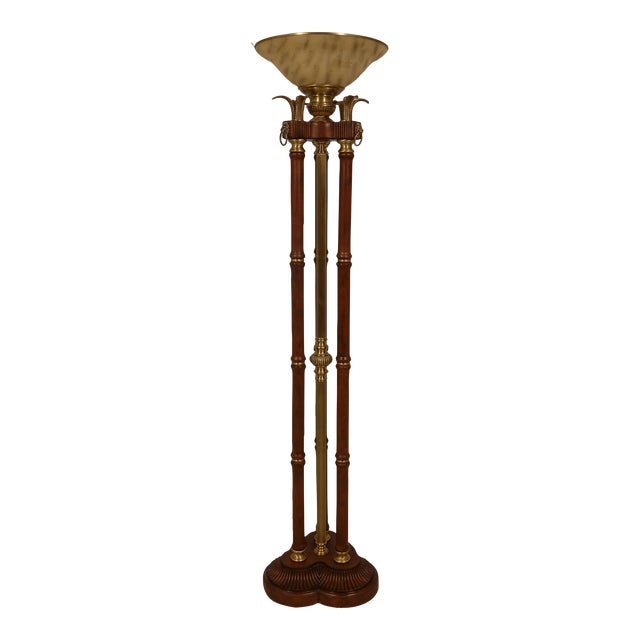 Maitland Smith Regency Style Floor Lamp Chairish