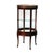 Brown Antique Louis XVI Style Mahogany, Glass & Ormolu Round Vitrine C1910 For Sale - Image 8 of 15