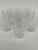 Twelve Baccarat crystal tumblers, Nancy pattern. 8.9 cm tall. Six tumblers are signed, and six are not. American-style...