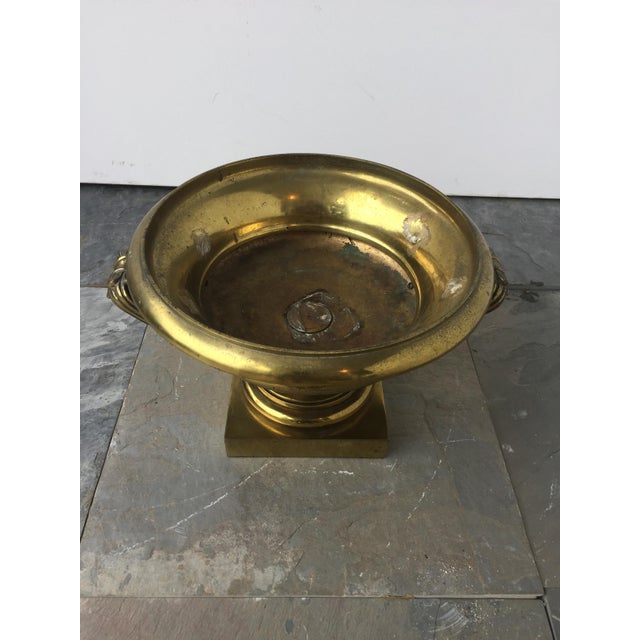 19th C. English Brass Compote Chairish