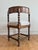 Brown Pair of Antique Edwardian Bobbin Corner Chairs, English 1900 For Sale - Image 8 of 18