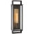 Halle Medium Narrow Wall Lantern in Aged Iron with Clear Glass Designer: Ian K. Fowler Height: 19" Extension: 5.75"...