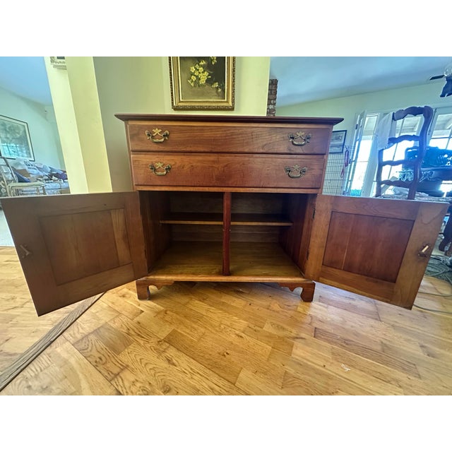 1950s L. & J. G. Stickley Sideboard in Cherry From the Cherry Valley Collection For Sale In Los Angeles - Image 6 of 12