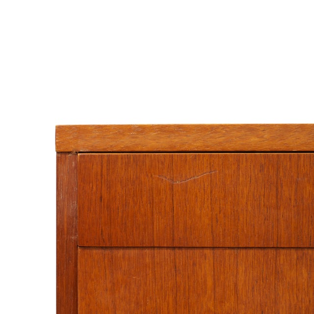 1960s Pair of Danish Modern Teak Nightstands For Sale - Image 11 of 11