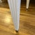 Glam Hollywood Regency - Style Painted White End Table With White Marble Top & Fluted Legs For Sale - Image 9 of 12
