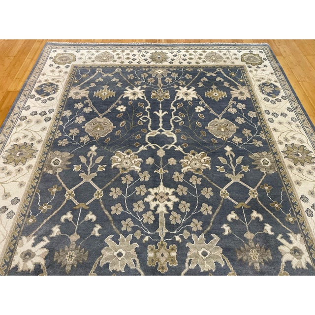 Shabby Chic Kafkaz 8x10 Rug For Sale - Image 4 of 9