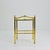Mid-Century Modern Hollywood Regency Brass Side Table by Messing, 1980s For Sale - Image 10 of 11