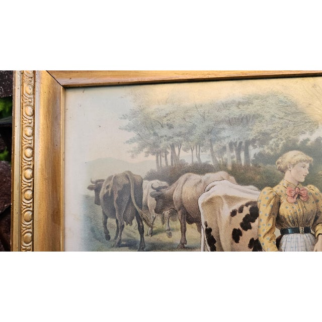 Unknown, Before the Wedding, 1890s, Oleograph, Framed, in Very Good conditions. Designed 1890 to 1919