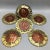 Wall Plates Influential Composers Stamped on Yellow Brass and Butterfly Filigree Made in England-Set of 6 For Sale - Image 13 of 13