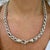 Silver Unisex David Yurman Classic Wheat 8mm Silver & 14k Yellow Gold Chain Necklace For Sale - Image 8 of 8