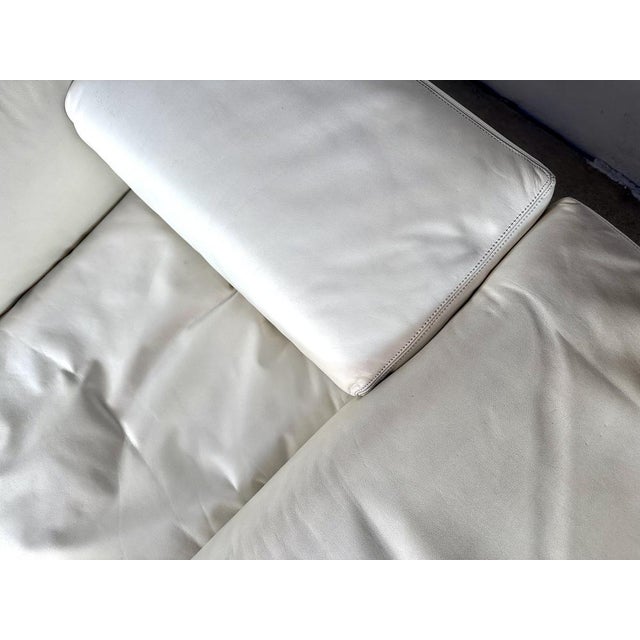 Metal Early Edition Model Brigadier Cubist Leather Armchair by Cini Boeri for Gavina, Italy, 1972 For Sale - Image 7 of 18