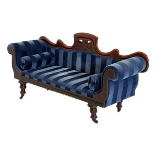 Antique Victorian Chaise Longue For Sale