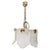 White Orrefors Attrib Mid-Century Modern Chandelier For Sale - Image 8 of 13