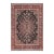 Shabby Chic Abusson Pak-Persian Black/Red Wool Rug - 9'2'' X 12'0'' For Sale