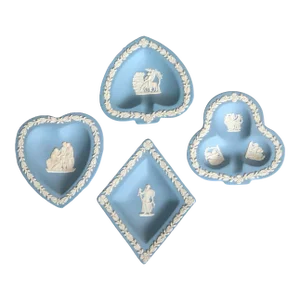 Wedgwood Jasperware Card Dish Set, 4 Pieces