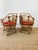 Tan Vintage 1960s Pair of Rattan Chairs / Coastal Boho Style For Sale - Image 8 of 12