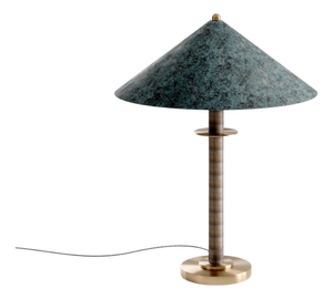 Louisa II Table Lamp in Bronze and Brass by Marine Breynaert