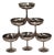 Italian Dessert Coupe Set of Six For Sale