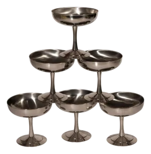 Italian Dessert Coupe Set of Six