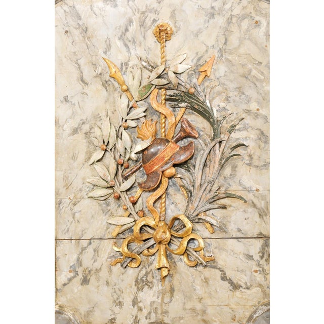 19th Century Italian Decorative Wall Panel, 19th Century For Sale - Image 5 of 10