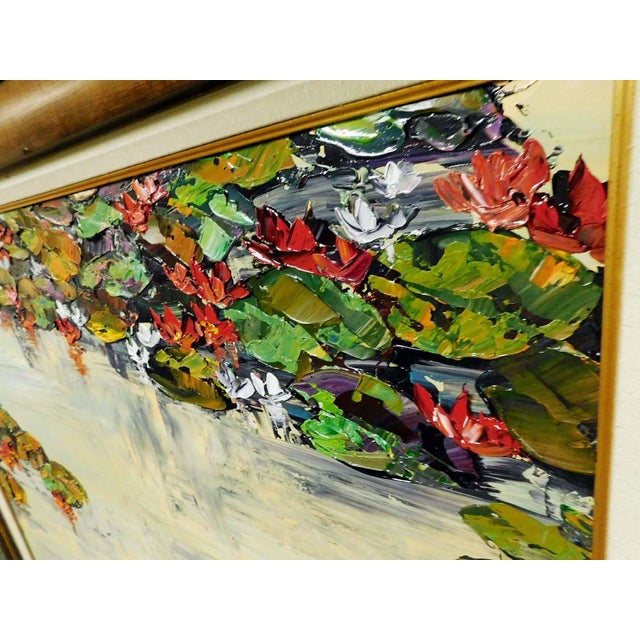 Maya Eventov Untitled Original Acrylic Canvas H.Signed ME111511-03w/custom Frame For Sale - Image 9 of 10