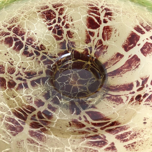 1940s Vintage German Glass Bowl by Karl Wiedmann for WMF For Sale - Image 5 of 14