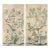 30"*60", a Pair of Chinoiserie Wall Panels Wall Art, No Frame, Tea Paper For Sale
