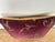 Contemporary Hand-Stenciled Velvet Pillow in Plum by Nomi Design, Rococo Style, Usa For Sale - Image 3 of 5