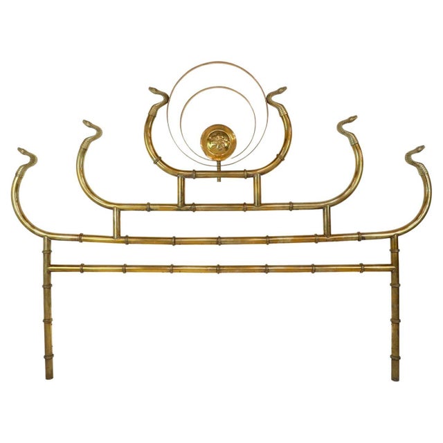 1960s Big Size Cobra Headboard Attributed to Arturo Pani For Sale - Image 14 of 18