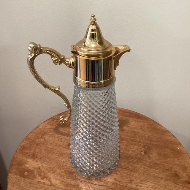 White Mid 20th Century Mid Century Jug in Sheffield an Crystal For Sale - Image 8 of 8