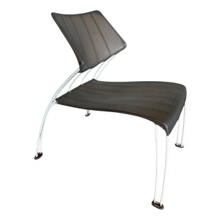 Scandinavian PS Series Hasslo Chair with White Metal Legs from Ikea, 1990s For Sale