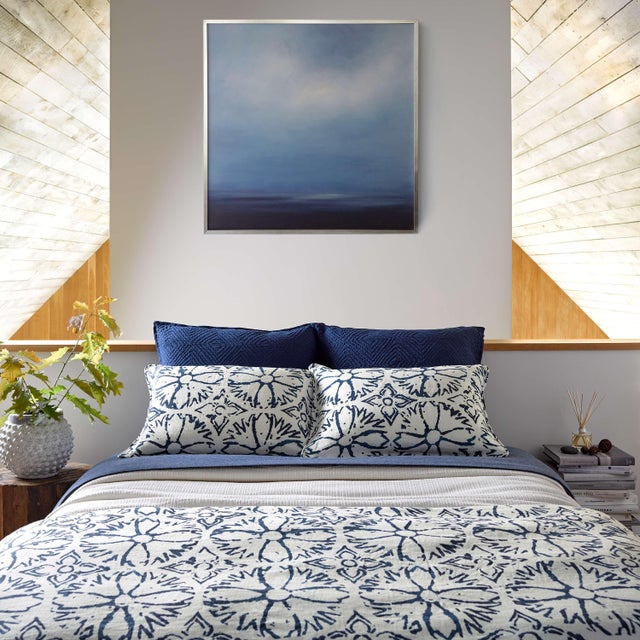 Pine Cone Hill Pine Cone Hill by Annie Selke Hoyt Alabaster Coverlet, King For Sale - Image 4 of 5