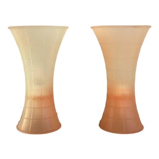 Birzi Table Lamp by Carlo Forcolini for Luceplan, 1980s, Set of 2 For Sale