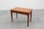Art Deco Carved Oak Table with Copper Details, Belgium, 1920s For Sale - Image 9 of 13