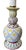 Mackenzie Childs 1990s Hand-Painted Majolica Table Lamps in the Style of MacKenzie-Childs With Deruta-Inspired Decoration - a Pair For Sale - Image 4 of 9