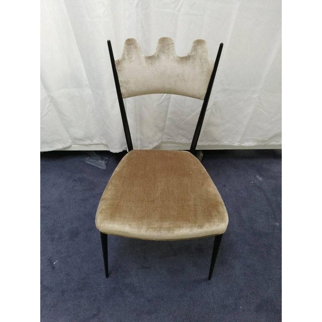 Jonathan Adler Jonathan Adler Pair of Ripple Dining Chair Market Samples For Sale - Image 4 of 11