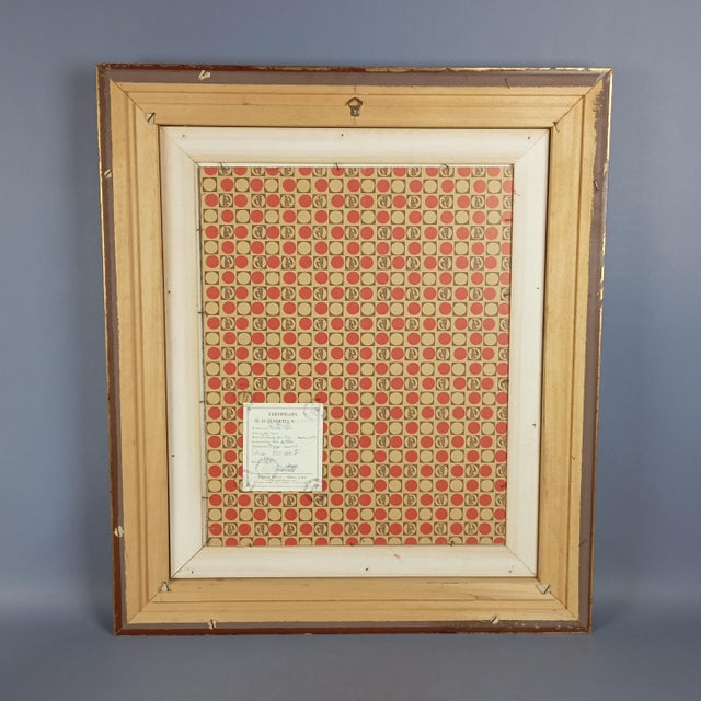 Wood Paolo Polli, Jug of Lemons, 1985, Oil on Canvas, Framed For Sale - Image 7 of 11