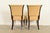 Barbara Barry for Baker Furniture Modern Regency Mahogany Side Chairs or Dining Chairs, Pair For Sale - Image 11 of 14