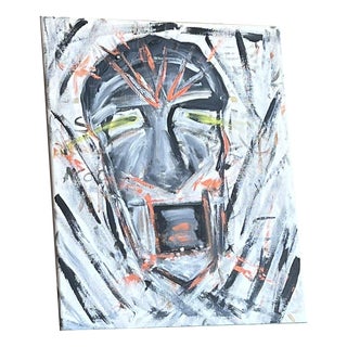 ArpVerdeacqua, The Howk, 2021, Acrylic on Canvas For Sale