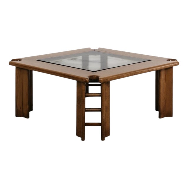 Vintage Coffee Table by Afra & Tobia Scarpa, 1960 For Sale