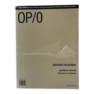 Quadracci Pavilion-Milwaukee Art Museum-Opera Progetto-Santiago Calatrava For Sale