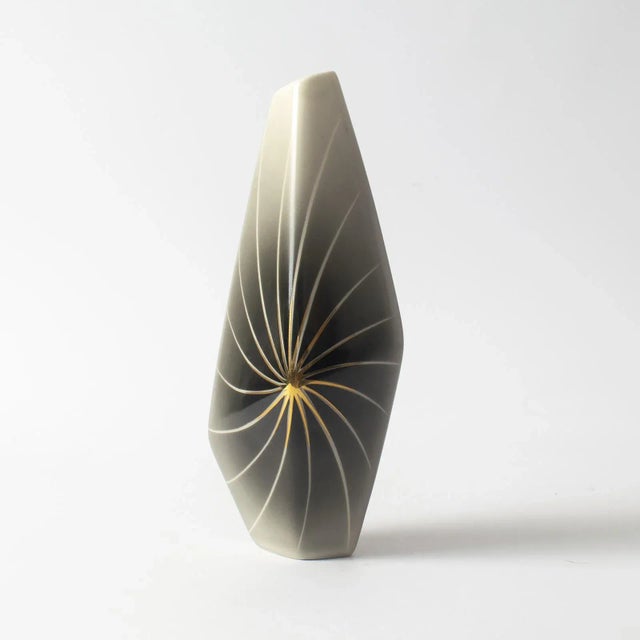 Modernist Juwel Vase from Lindner, 1950s For Sale - Image 9 of 9